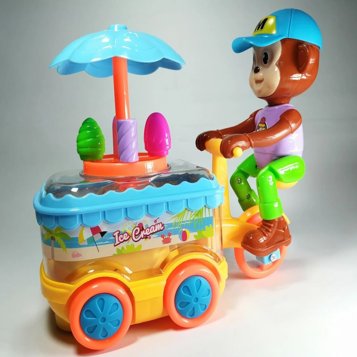 Kids Ice Cream Car Toy With Light Music