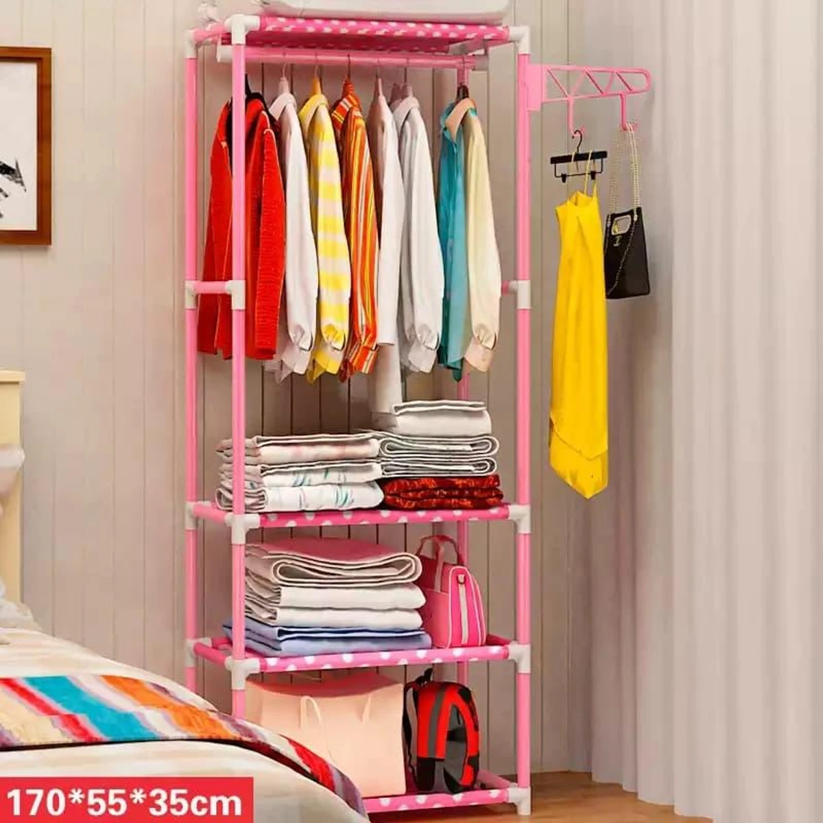 Portable & Multi-functional Clothes Rack