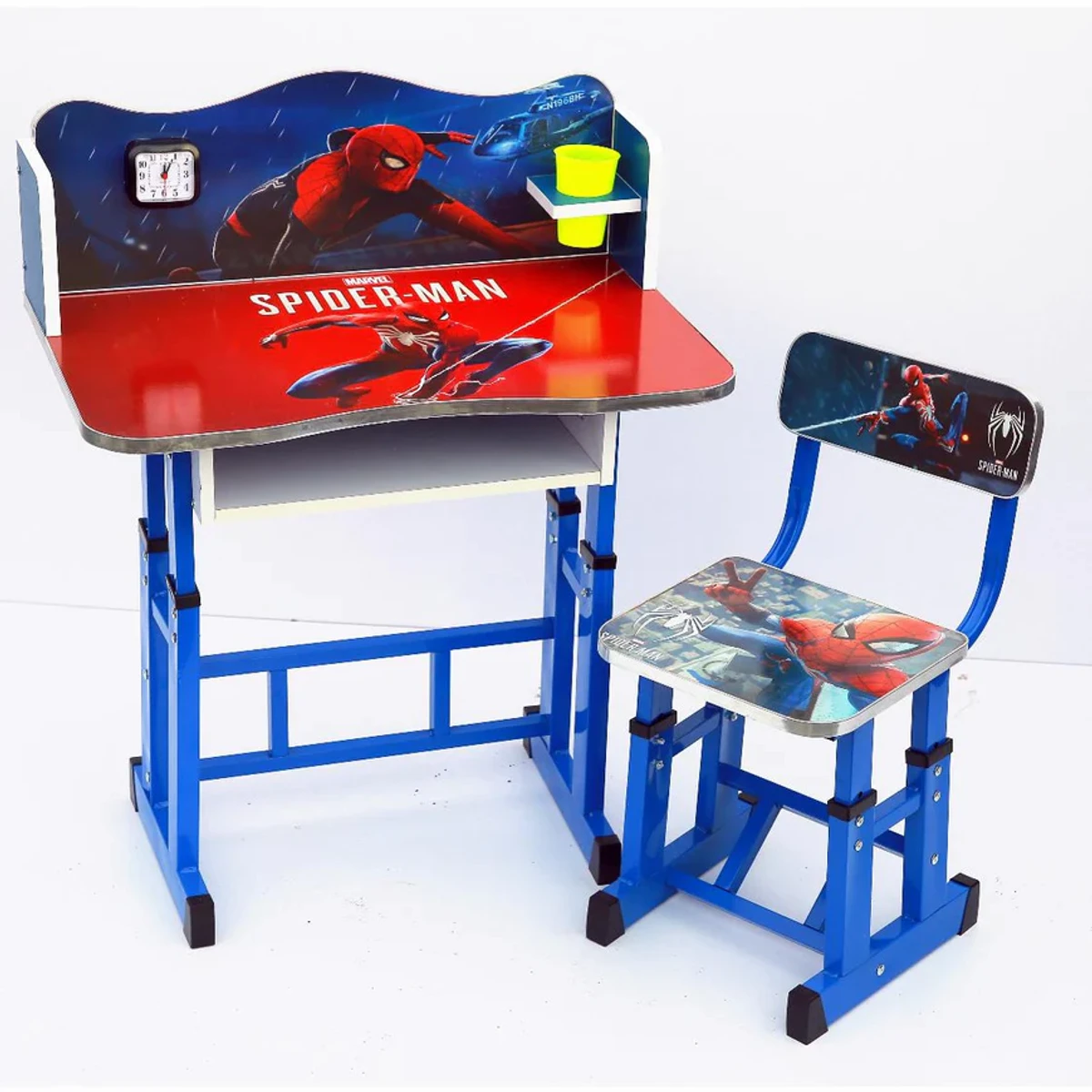 Spiderman Reading Table with Chair for Kids