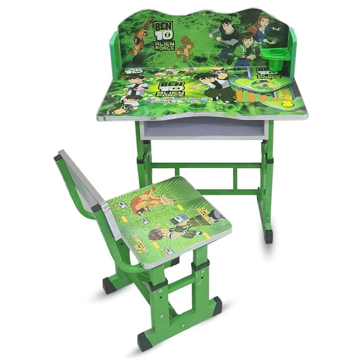 Ben 10 Reading Table with Chair for Kids
