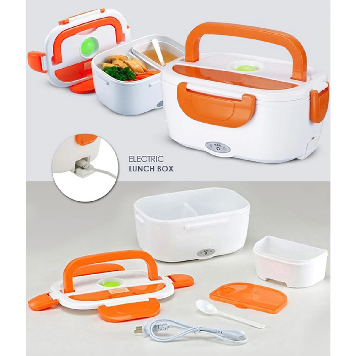 Electrical lunch box, Electric lunch box, office lunch box, food box, electric tiffin box