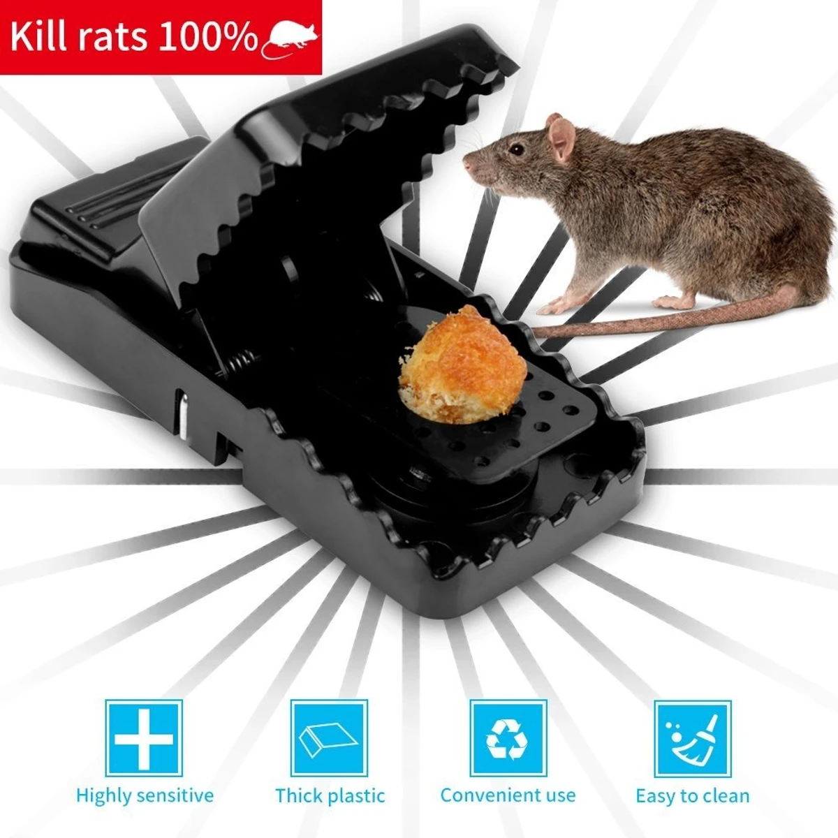 Mouse Killer Trap (5×3×3 inches)