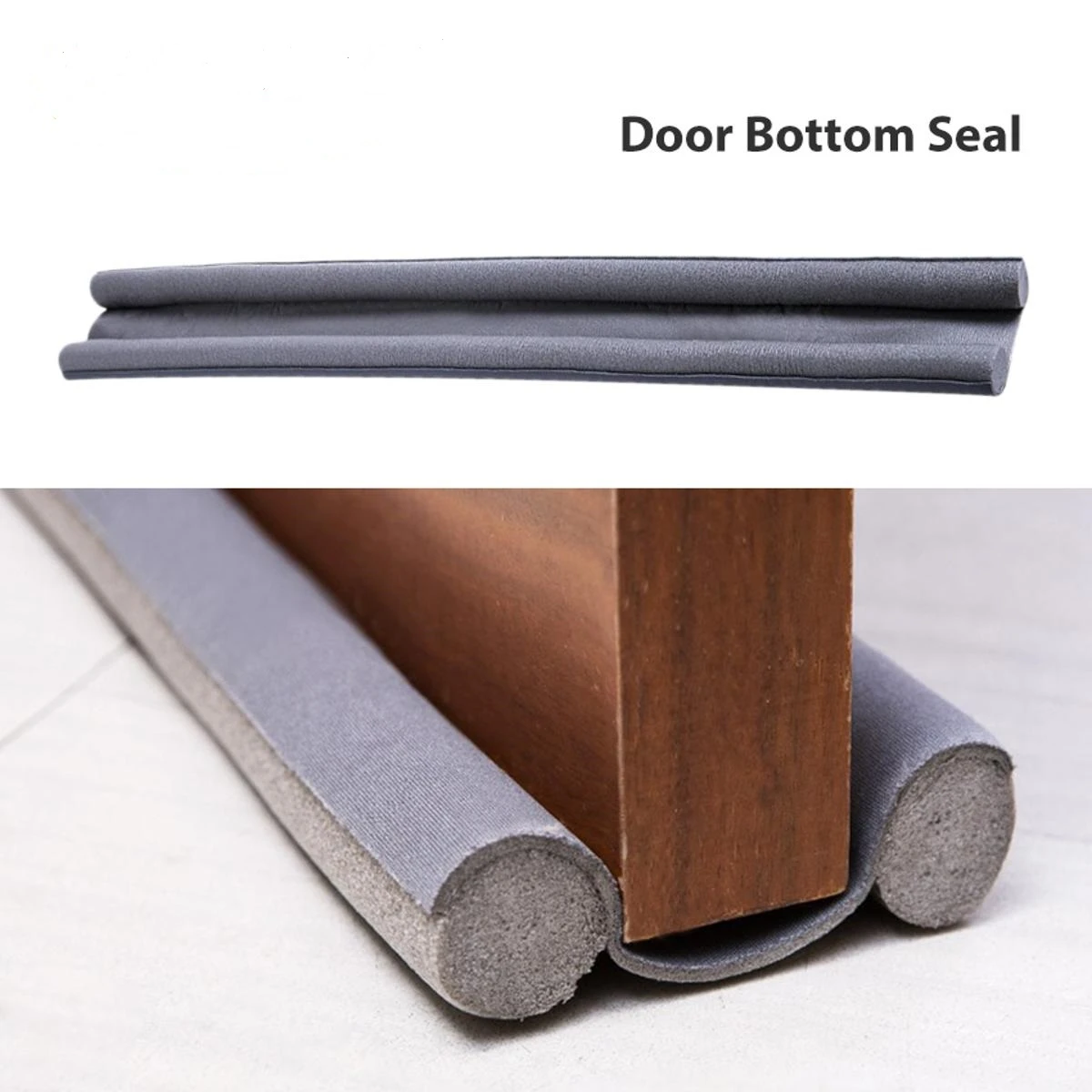 Door gap and door bottom seal