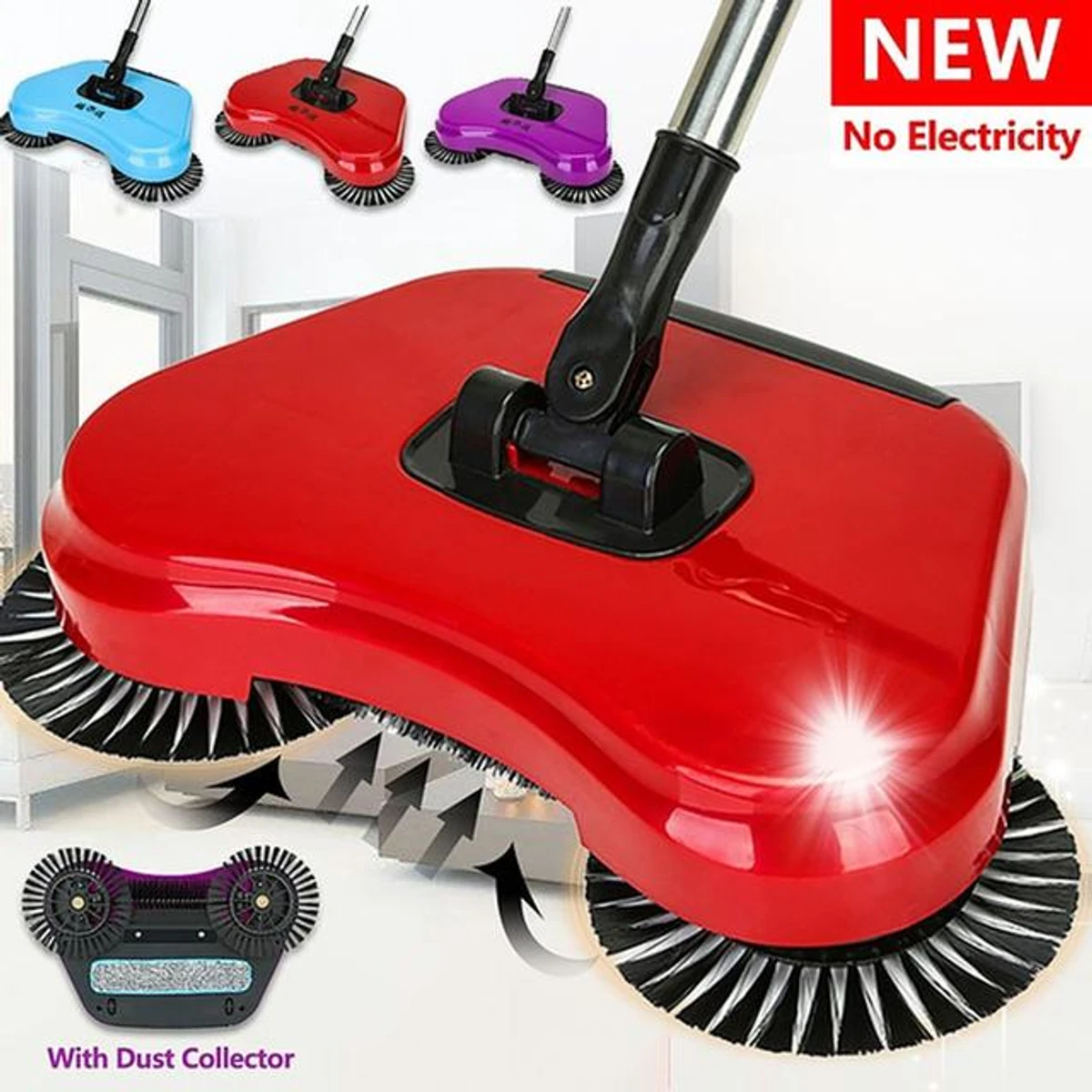 Sweep Multi-Functional Broom Machine